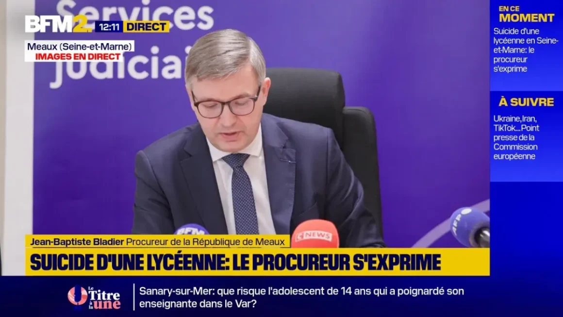 5ae54938-f6e7-46df-a81c-ba7b99add589 Le procureur de Meaux s’exprime sur le tragique suicide d’une lycéenne