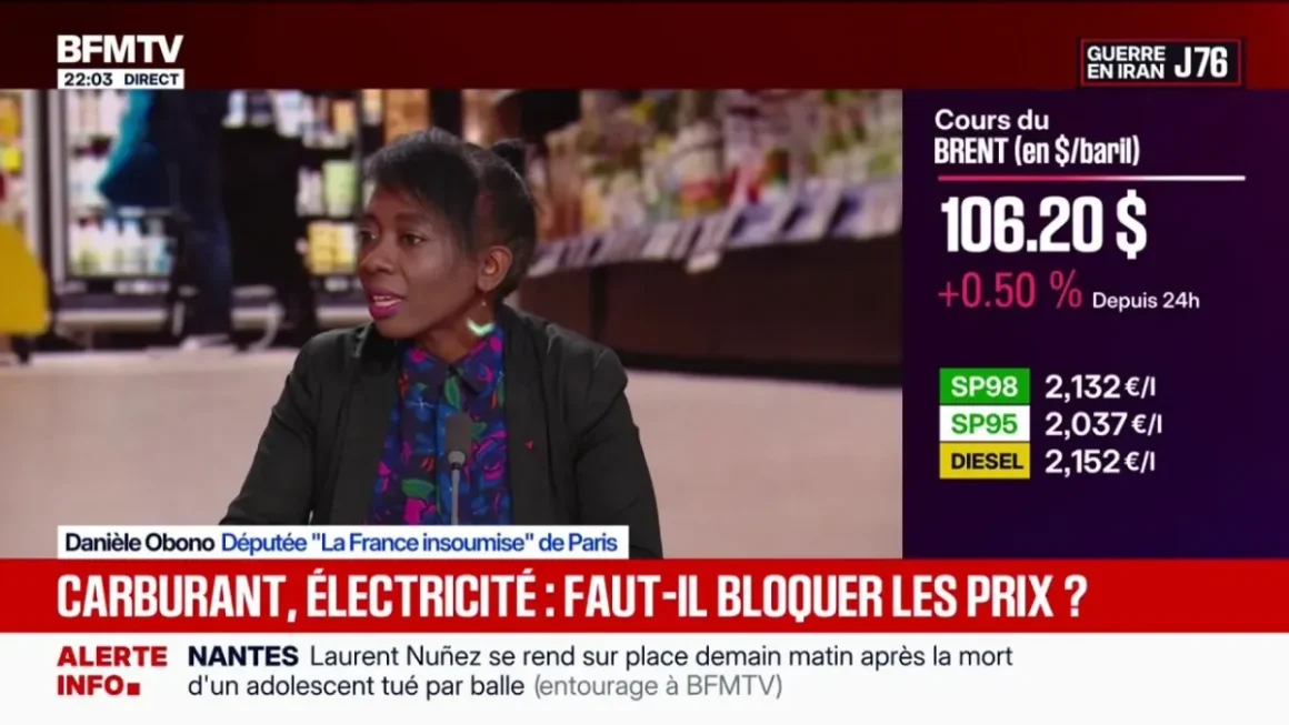 Danièle Obono s’exprime sur les prix du pétrole