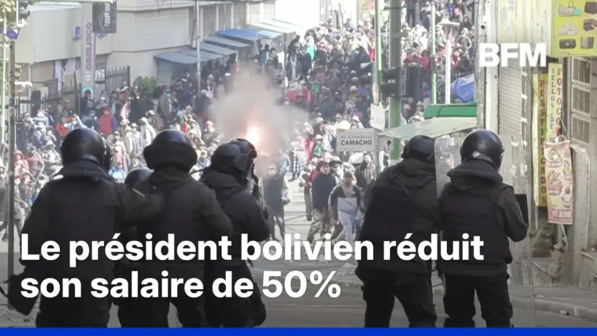 Affrontements à La Paz lors d’une manifestation contre le président