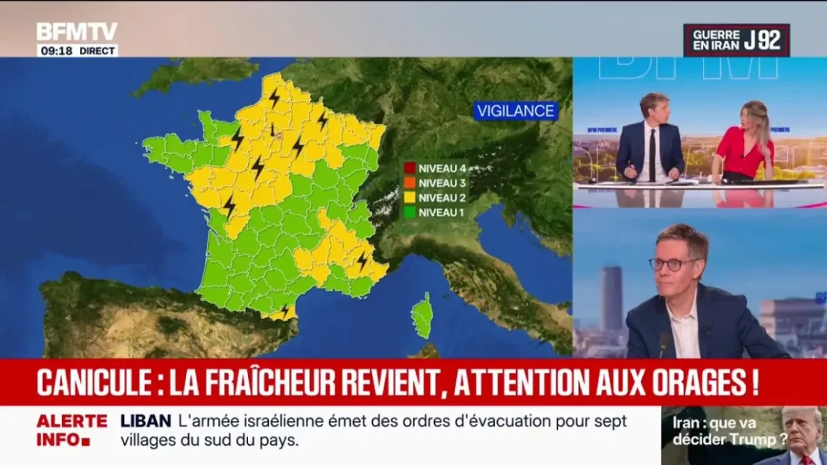 Alerte canicule dans plusieurs départements