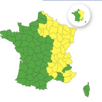 Vigilance Météo-France : orages dans 41 départements