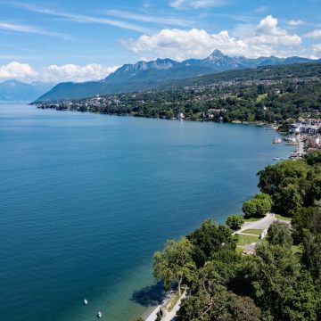 Découverte du littoral français du Léman à vélo