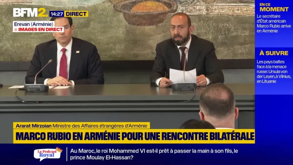 La Visite de Marco Rubio en Arménie