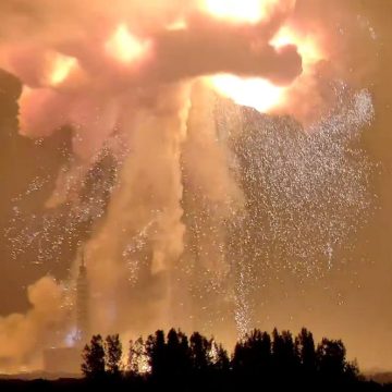 L’explosion de la fusée New Glenn de Blue Origin à Cap Canaveral