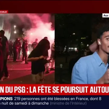 Les Supporters du PSG Poursuivent les Festivités