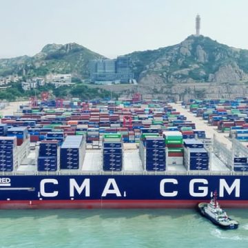 Le plus grand porte-conteneurs sous pavillon français : CMA CGM réceptionne le Notre-Dame