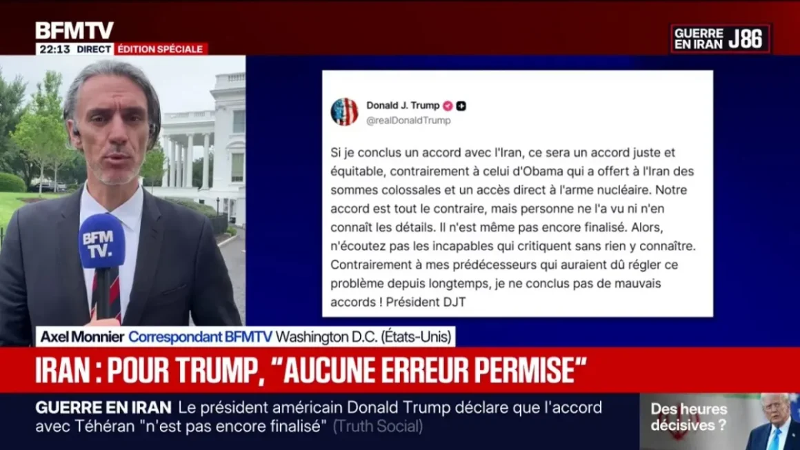 Tentative de Paix entre les États-Unis et l’Iran