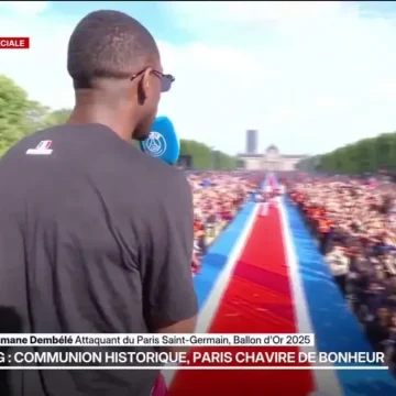 Présentation des Joueurs du PSG au Champ-de-Mars