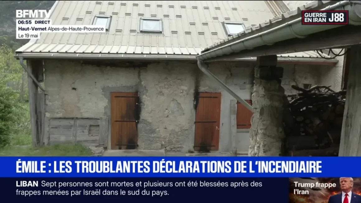 Tentative d’incendie chez les grands-parents d’Émile