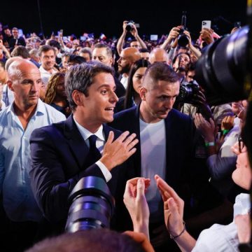 Lancement de Campagne Présidentielle de Gabriel Attal