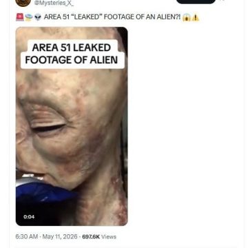 Vérification de la vidéo virale d’extraterrestres et de chocolat