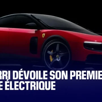 Ferrari présente son premier modèle entièrement électrique