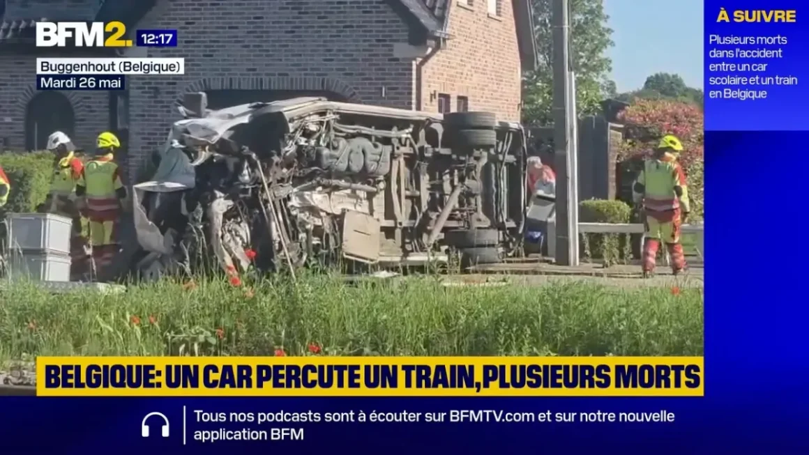 Accident tragique en Belgique impliquant un car scolaire