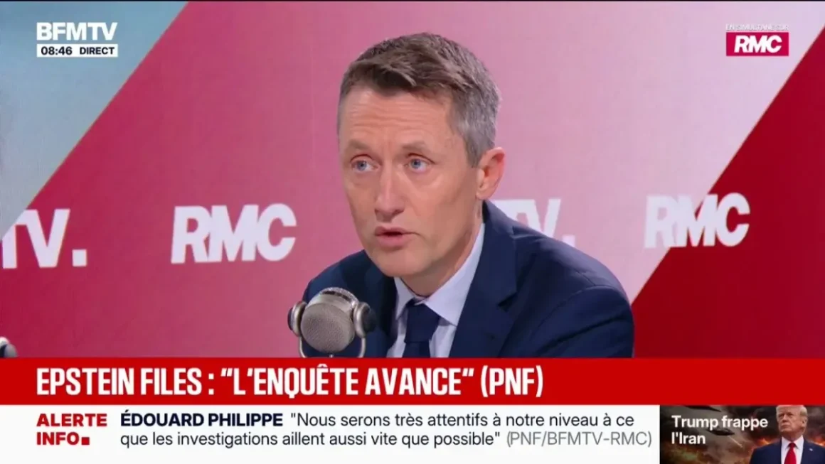 Pascal Prache, procureur du PNF, s’exprime sur BFMTV et RMC