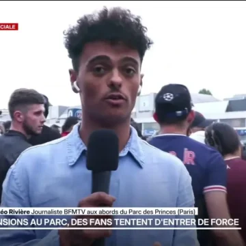 Des supporters tentent de forcer l’entrée du Parc des Princes