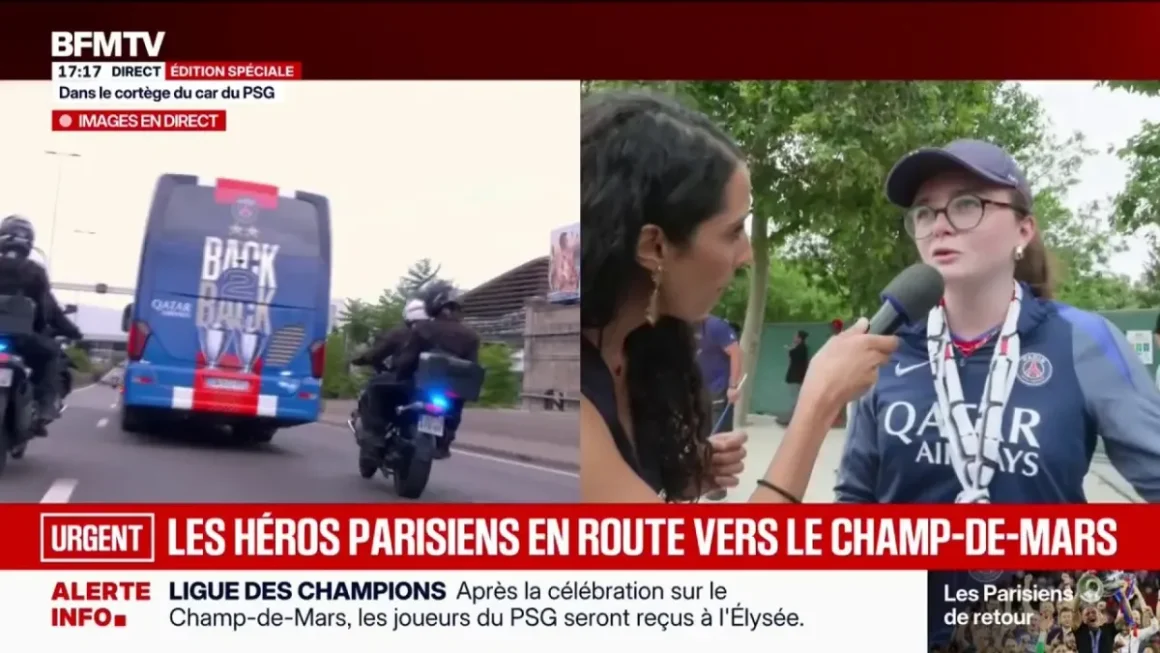 Les supporters du PSG en masse au Champ-de-Mars