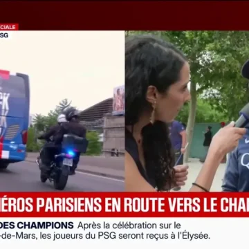 Les supporters du PSG en masse au Champ-de-Mars