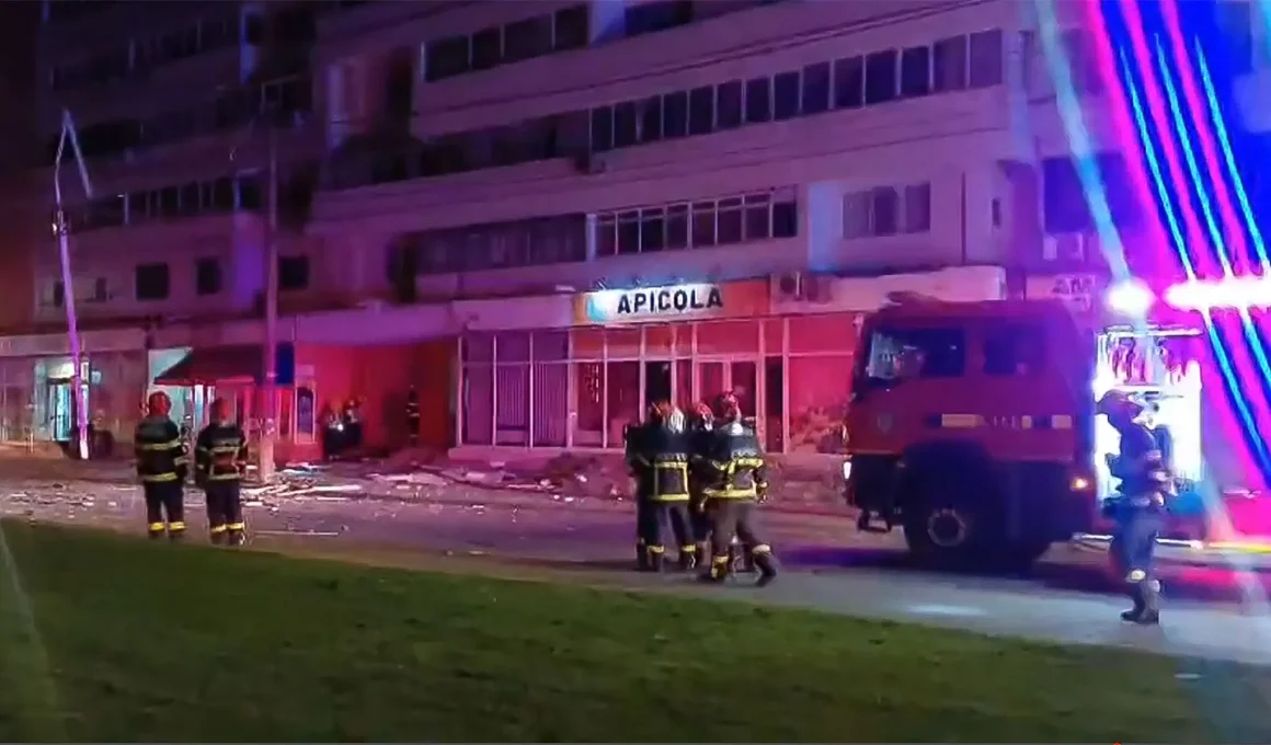 Un drone frappe un immeuble en Roumanie