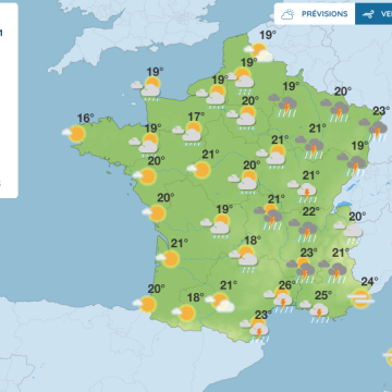 Changements météorologiques imminents en France