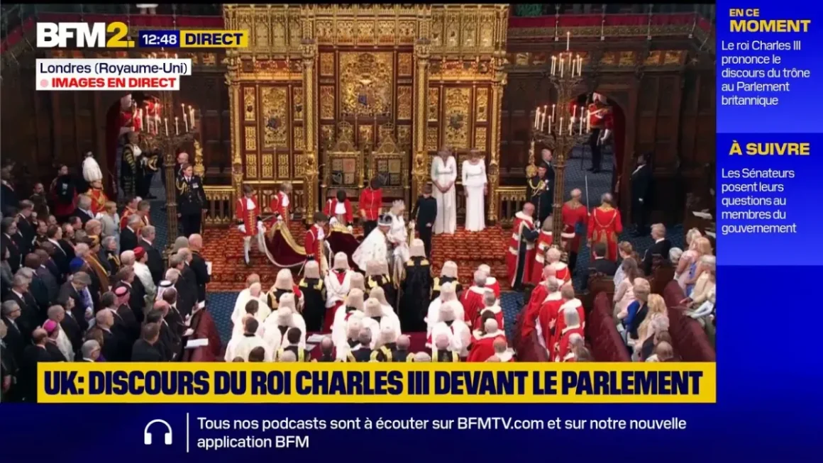 Le discours du roi Charles III au Parlement britannique