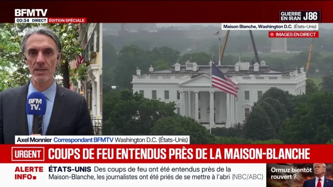 Tirs entendus près de la Maison-Blanche