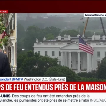 Tirs entendus près de la Maison-Blanche