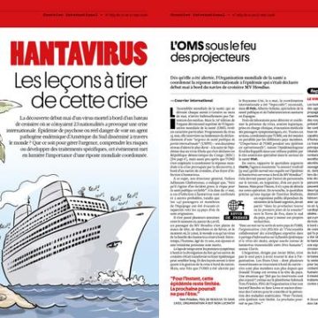 OMS en pleine crise: hantavirus et Ebola sous surveillance