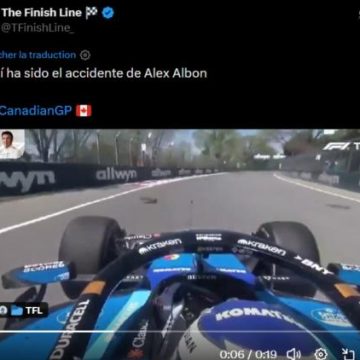 Incident lors des essais libres au Grand Prix du Canada