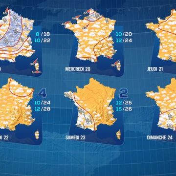 Amélioration des conditions météo en France fin mai 2026