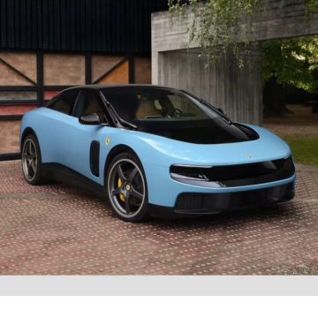 Un design controversé pour la première voiture électrique de Ferrari