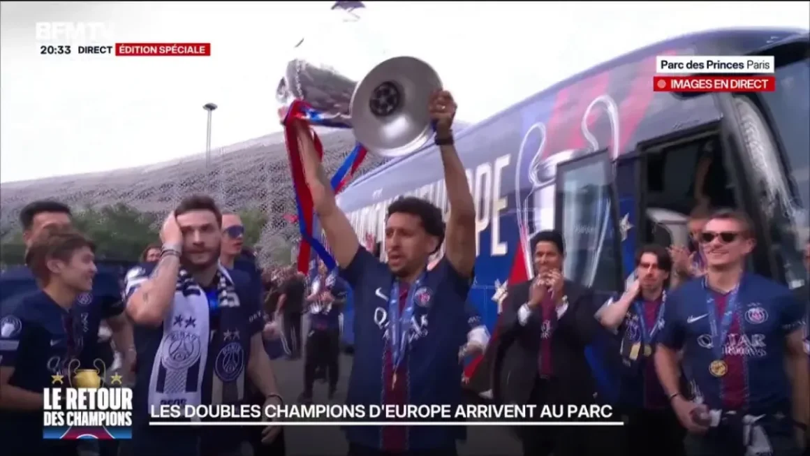 Les doubles champions d’Europe arrivent au Parc des Princes