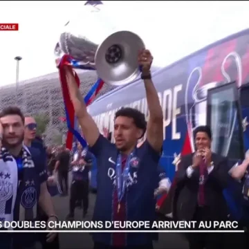 Les doubles champions d’Europe arrivent au Parc des Princes