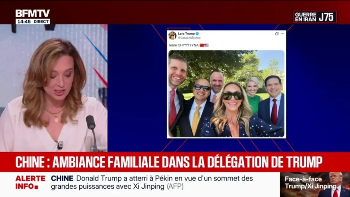 Donald Trump en visite à Pékin pour un sommet avec Xi Jinping