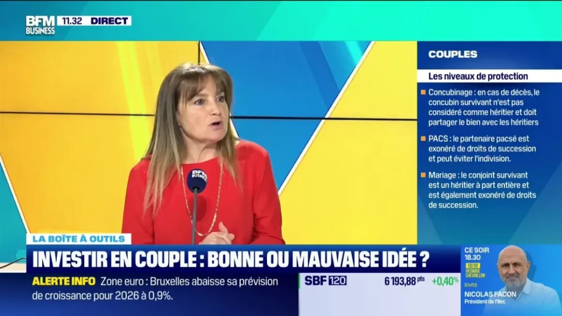 Réception de Marie-Christine Sonkin chez BFM Business