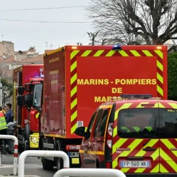 Intervention des marins-pompiers pour des violences à Marseille