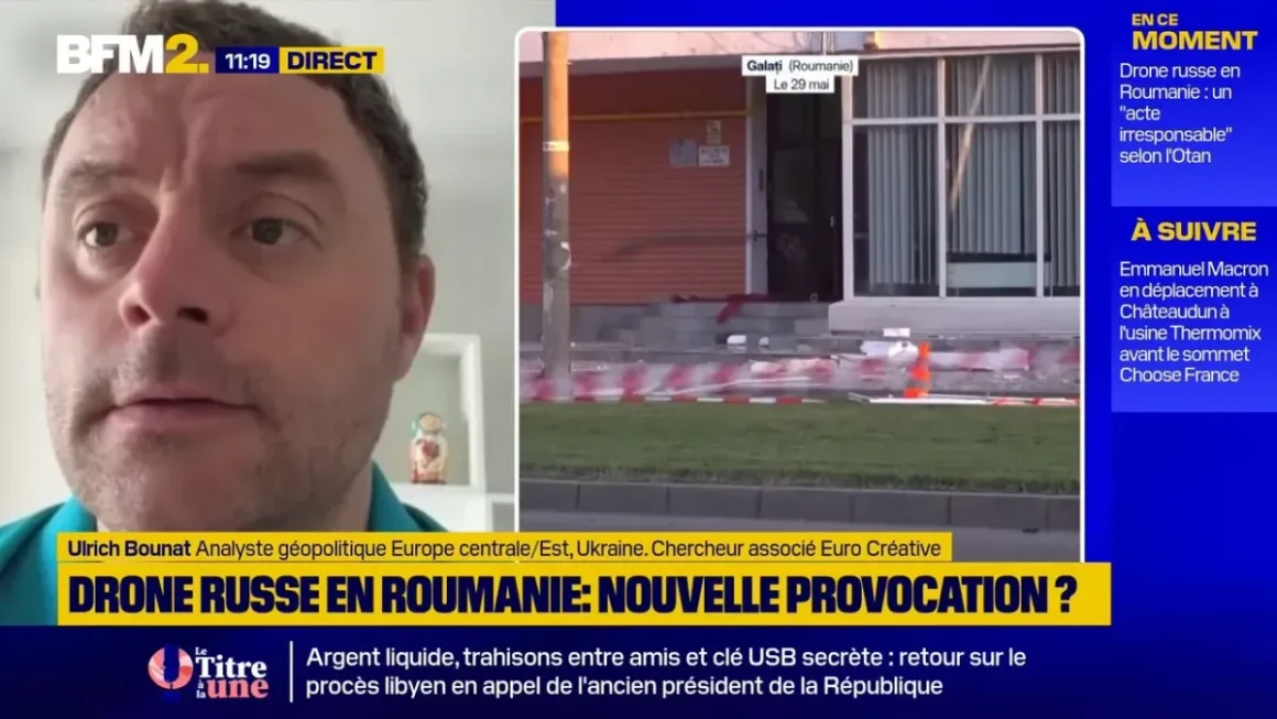 Réaction d’Ulrich Bounat au Crash d’un Drone Russe en Roumanie