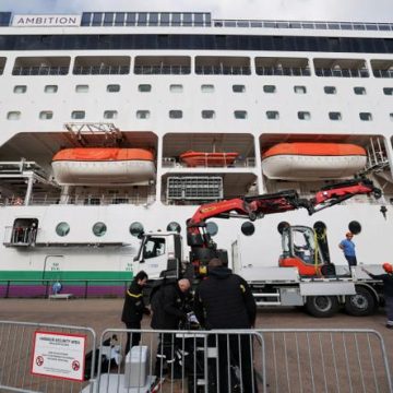 Incidents sur un paquebot de croisière à Bordeaux
