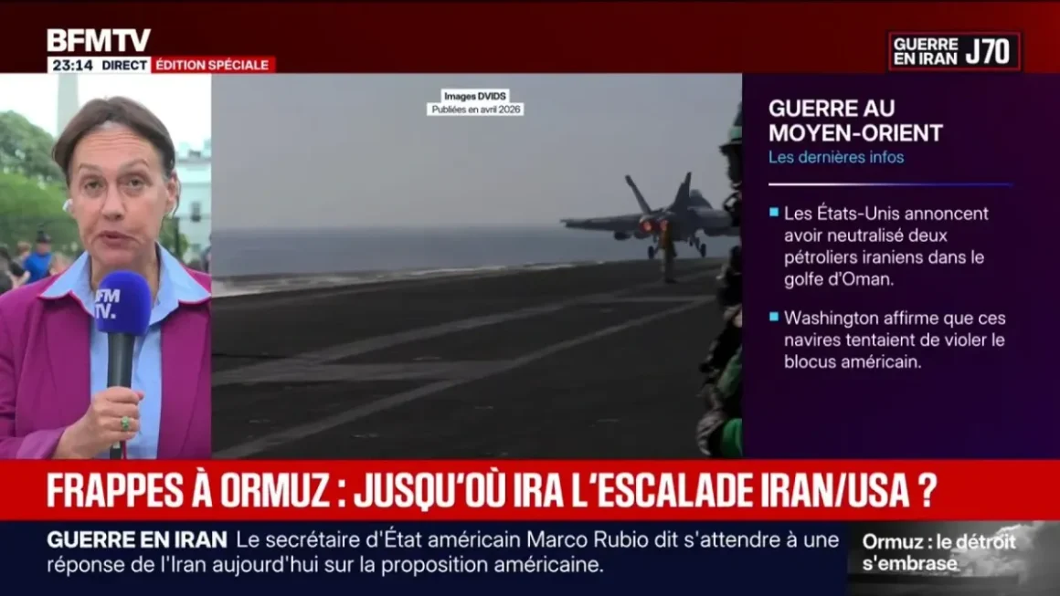 Tensions entre les États-Unis et l’Iran après une attaque dans le détroit d’Ormuz