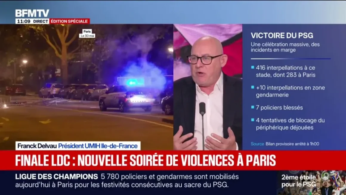 Paris : Célébrations et Débordements Suite à la Victoire en Ligue des Champions