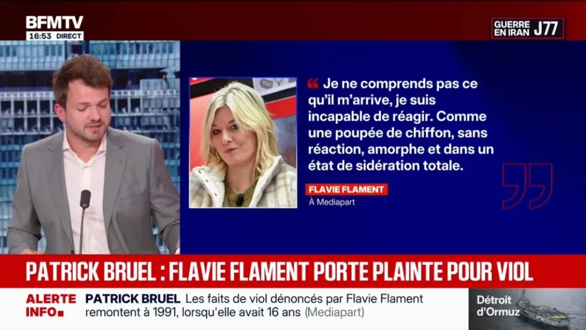 Flavie Flament Dépose Plainte pour Viol Contre Patrick Bruel