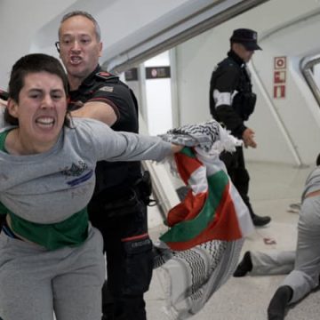 Affrontements à l’Aéroport de Bilbao suite au Retour de Militants Propalestiniens