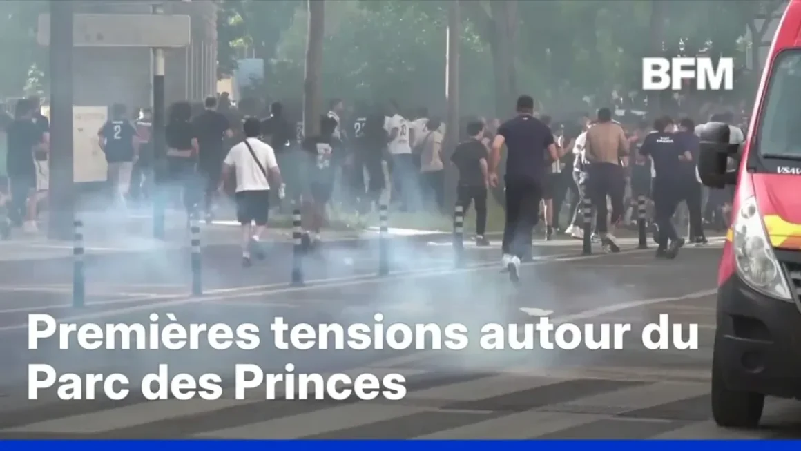 Incidents au Parc des Princes lors d’un match