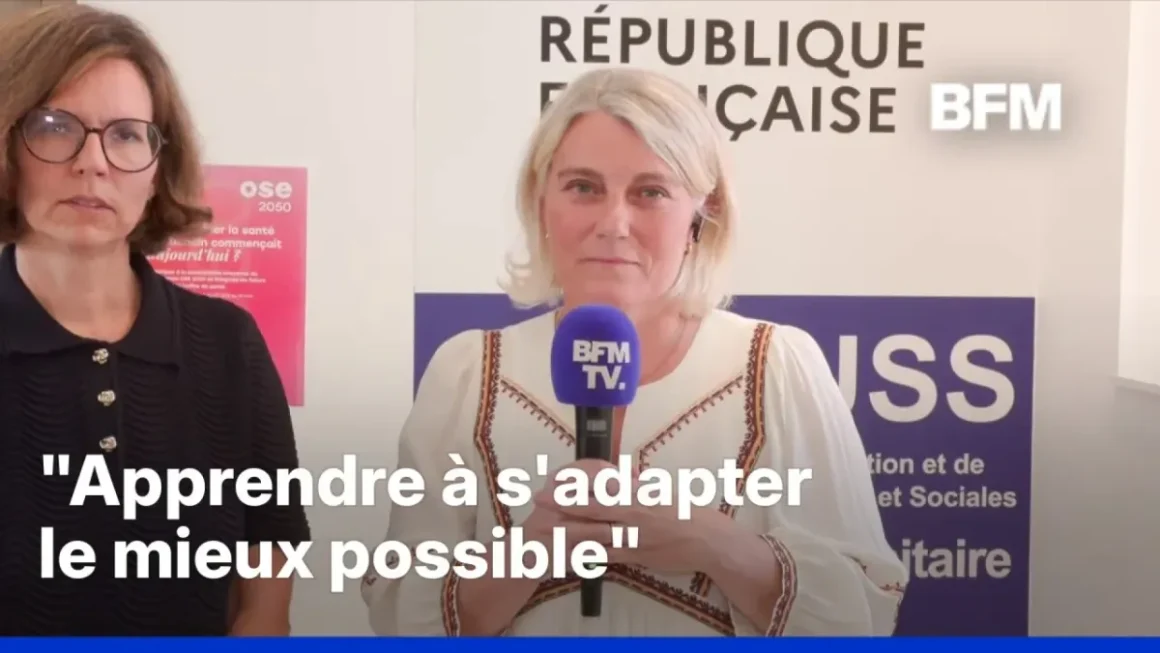 Stéphanie Rist discute de la canicule sur BFMTV
