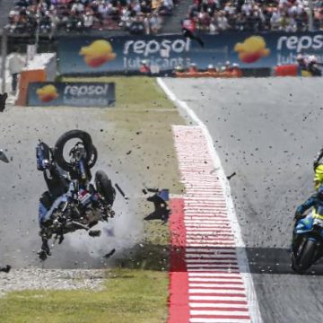 Alex Marquez blessé après un accident au Grand Prix de Catalogne