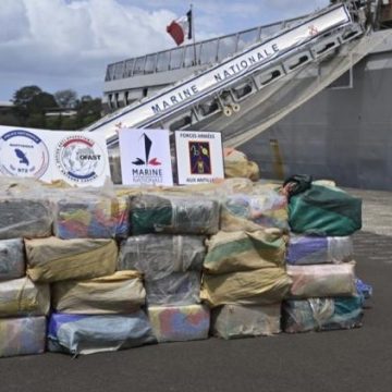 Saisies record de cocaïne en Atlantique