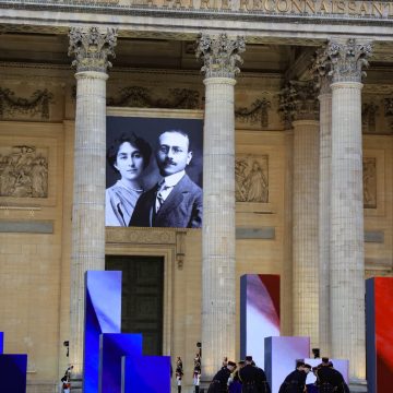Entrée de Marc et Simonne Bloch au Panthéon