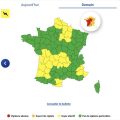 Vigilance météorologique pour dimanche 21 juin