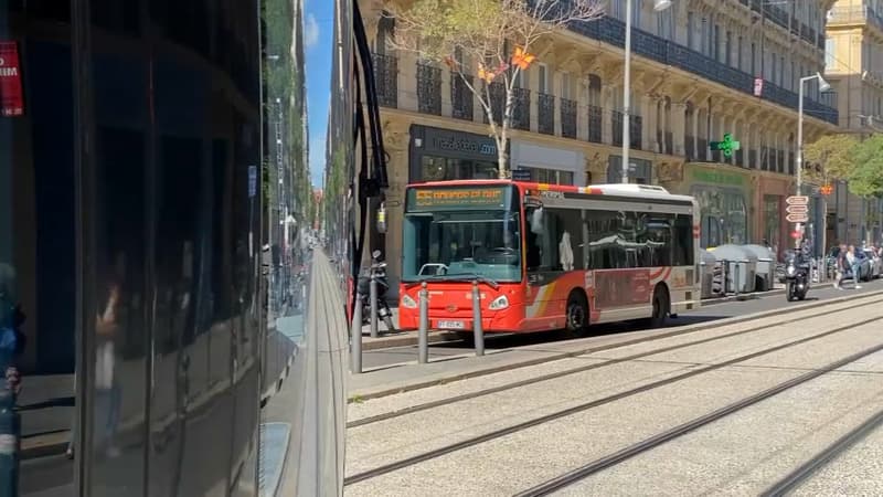 1e4a465c-5b57-4b80-818d-b24dfa8ced80 Un incident avec un bus de la RTM à Marseille