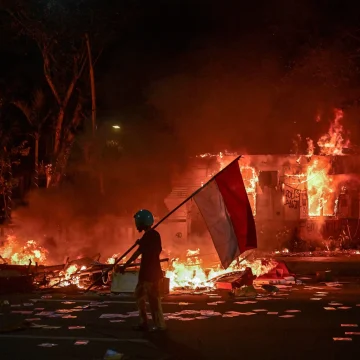 21f8577e-ca5f-4976-a57b-f338e0ad2e6c Les étudiants indonésiens protestent contre des politiques publiques