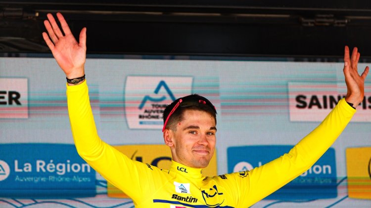 23aa7c60-0994-4d63-87b0-bd7c892211a6 Alex Baudin en tête après la 2e étape du Tour Auvergne-Rhône-Alpes